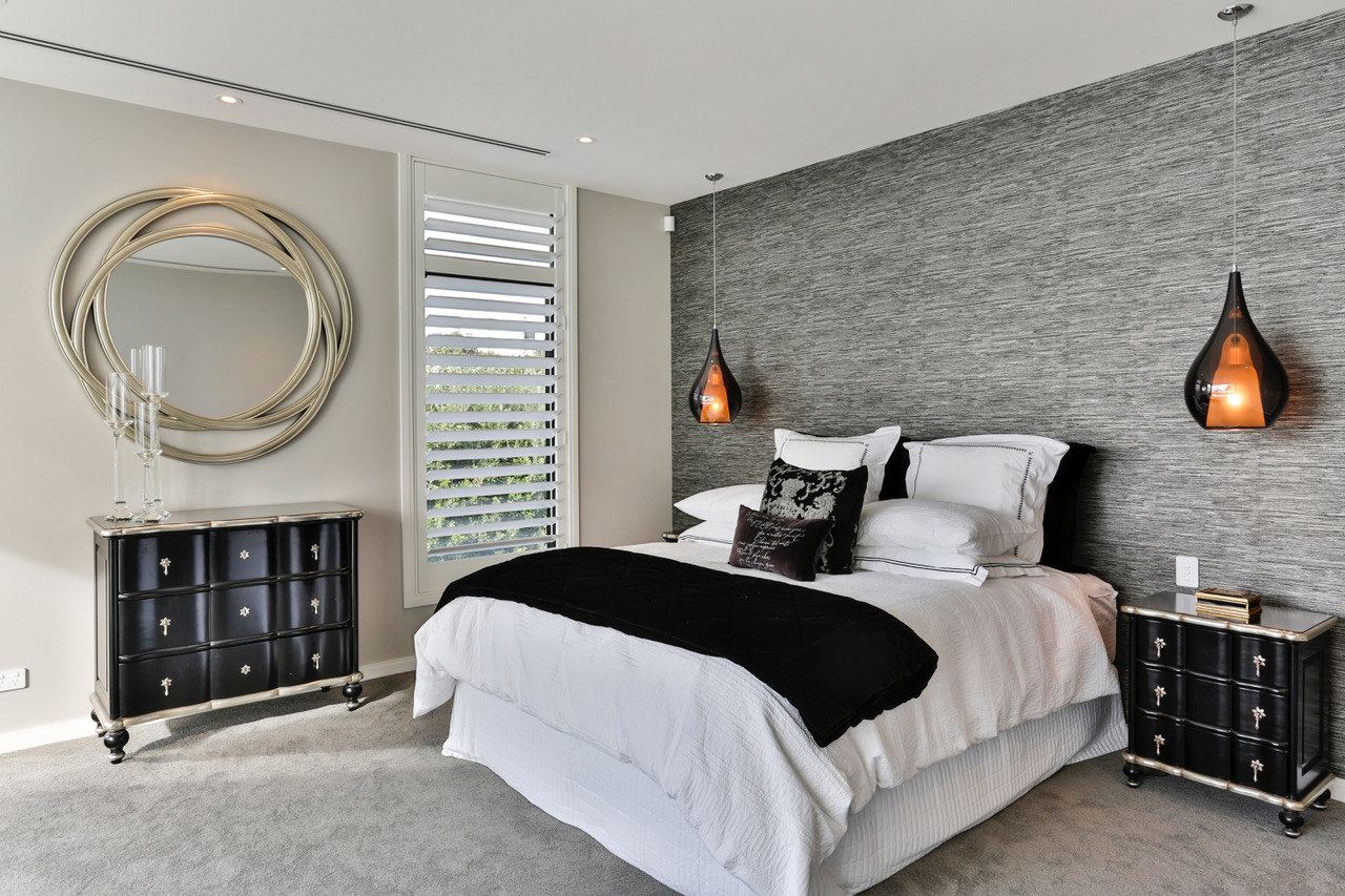 Mission Bay House Master bedroom - Dunlop Design